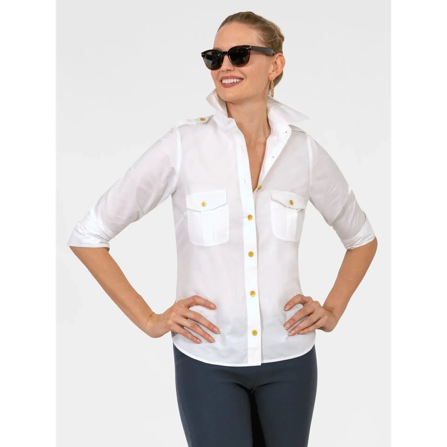 Weston Boyfriend Blouse