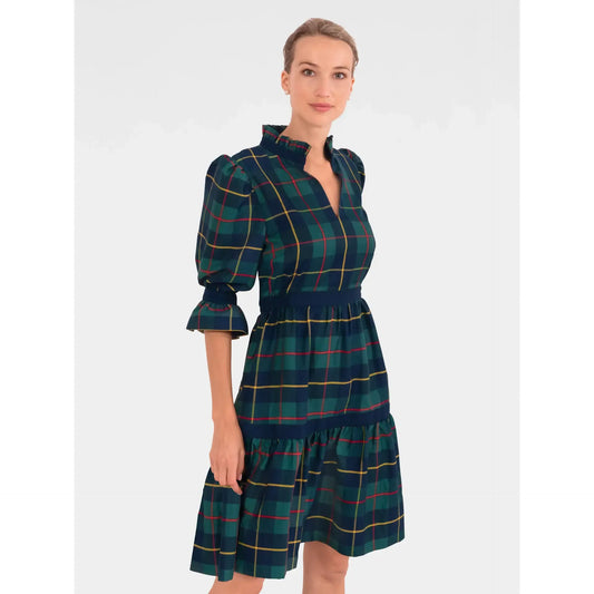 Blair Plaid Tiered Dress
