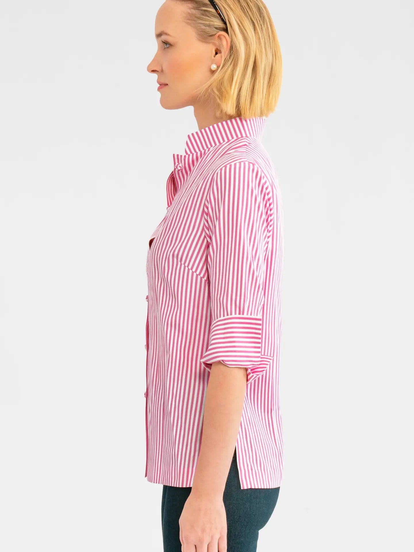 Forget Me Knot Tunic (pink stripe)
