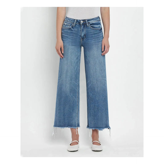 Aileeah Slim Wide Leg Denim