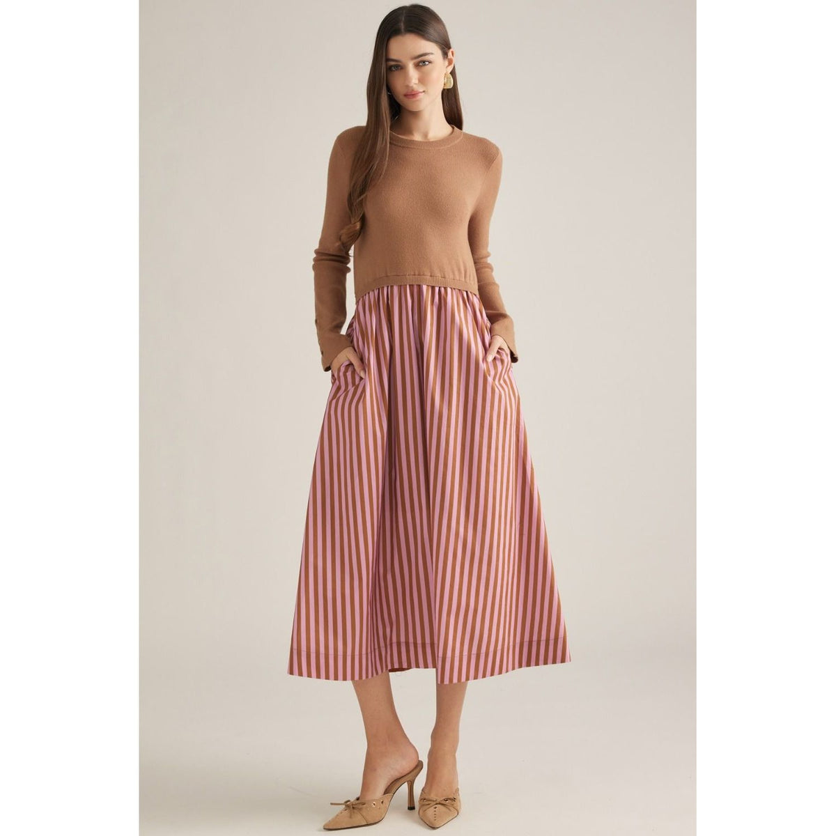 Karina Striped Dress