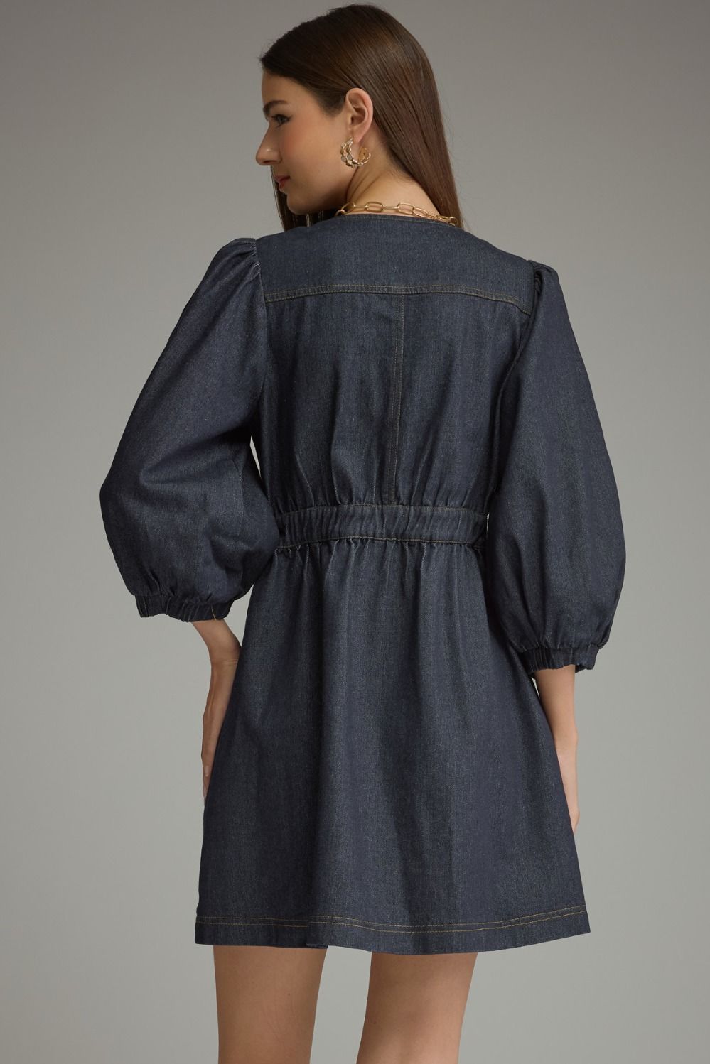Star Denim Dress