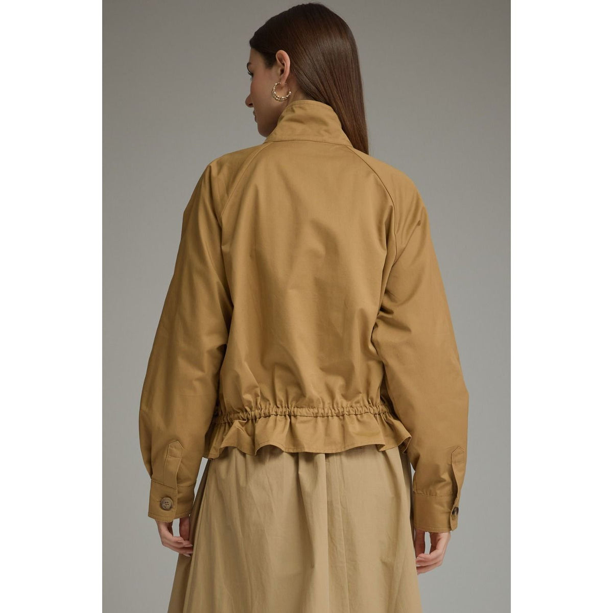 Beatrice Funnel Neck Jacket