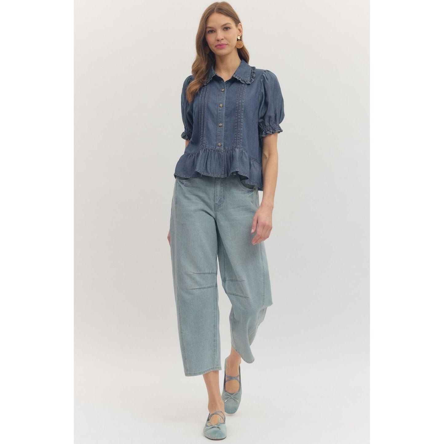 Ani Peplum Blouse