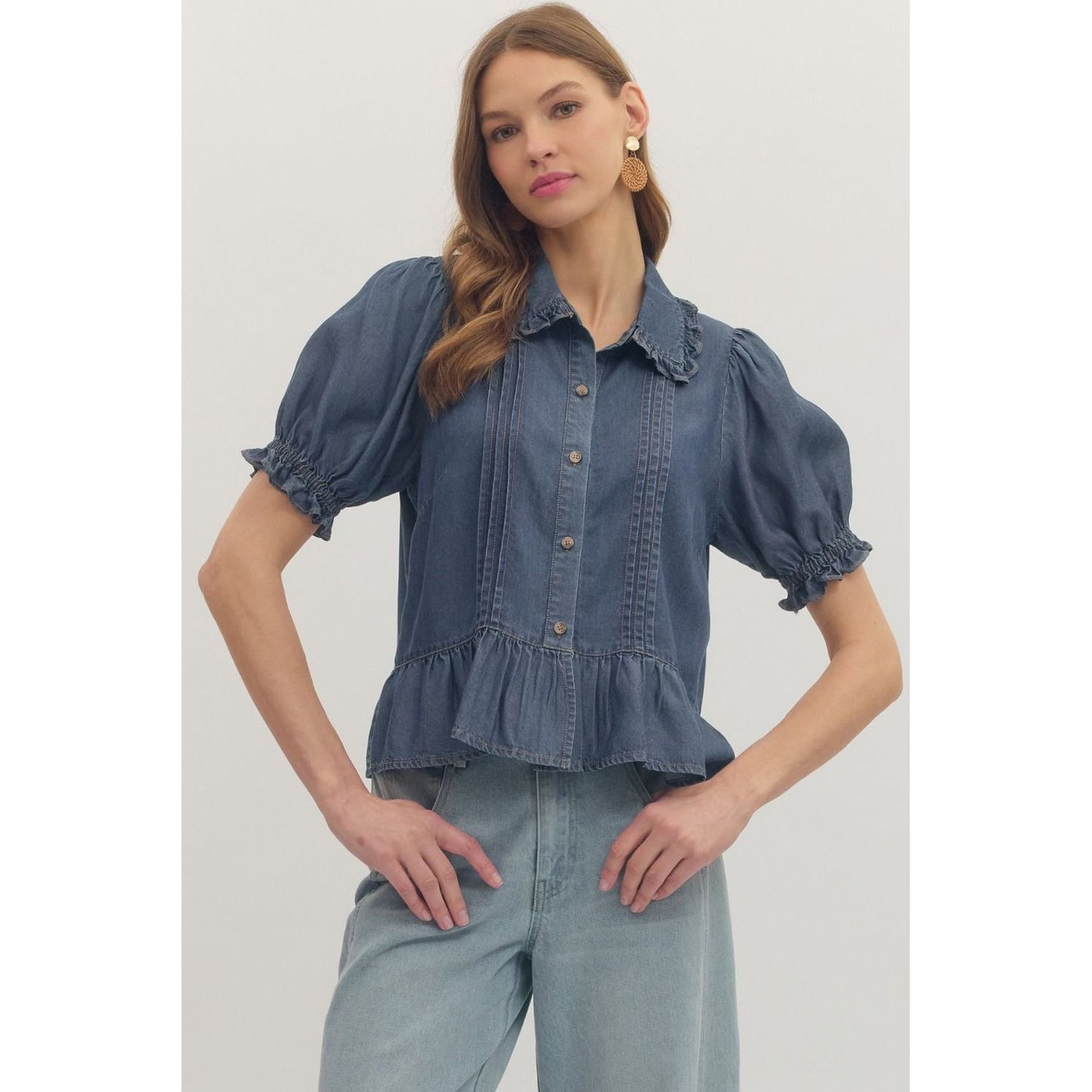 Ani Peplum Blouse
