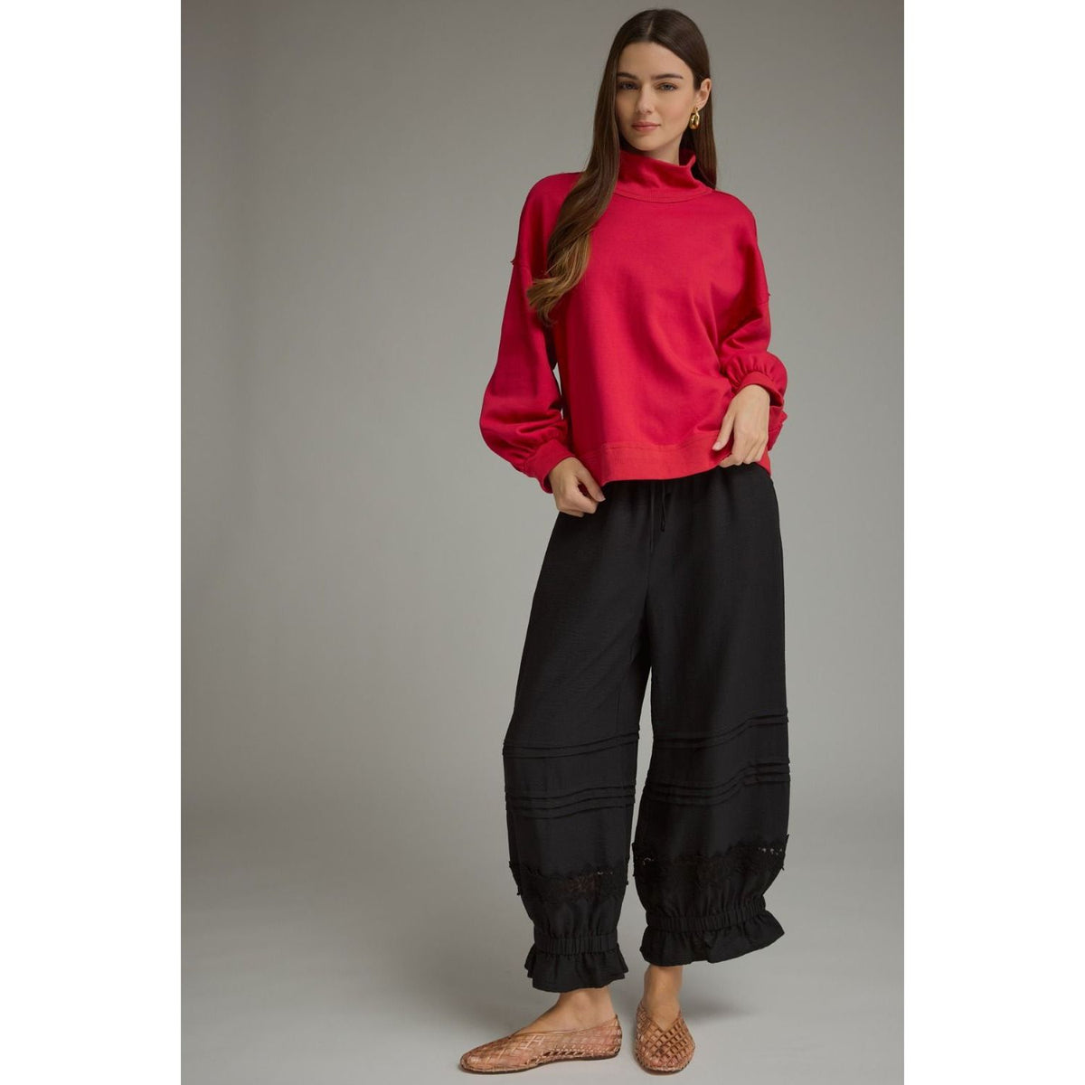 Neve Knit Top (red)