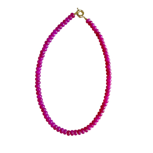 Candy Necklace | Fuschia
