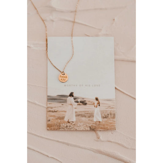 Worthy Disc Necklace