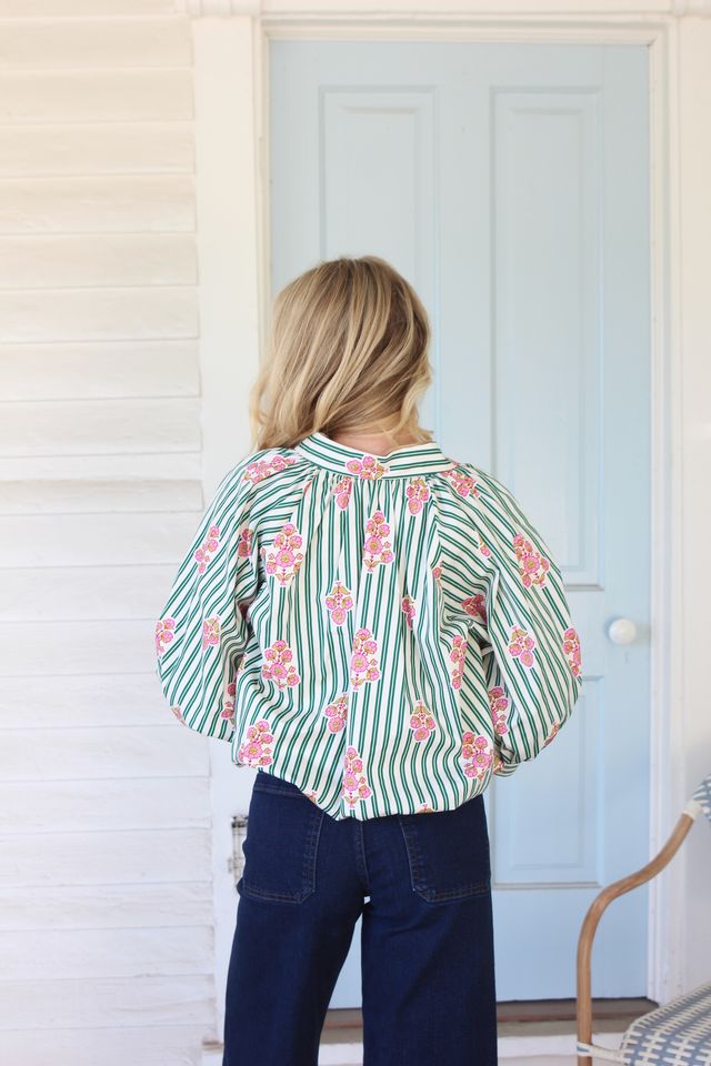 Flossie Bubble Hem Top