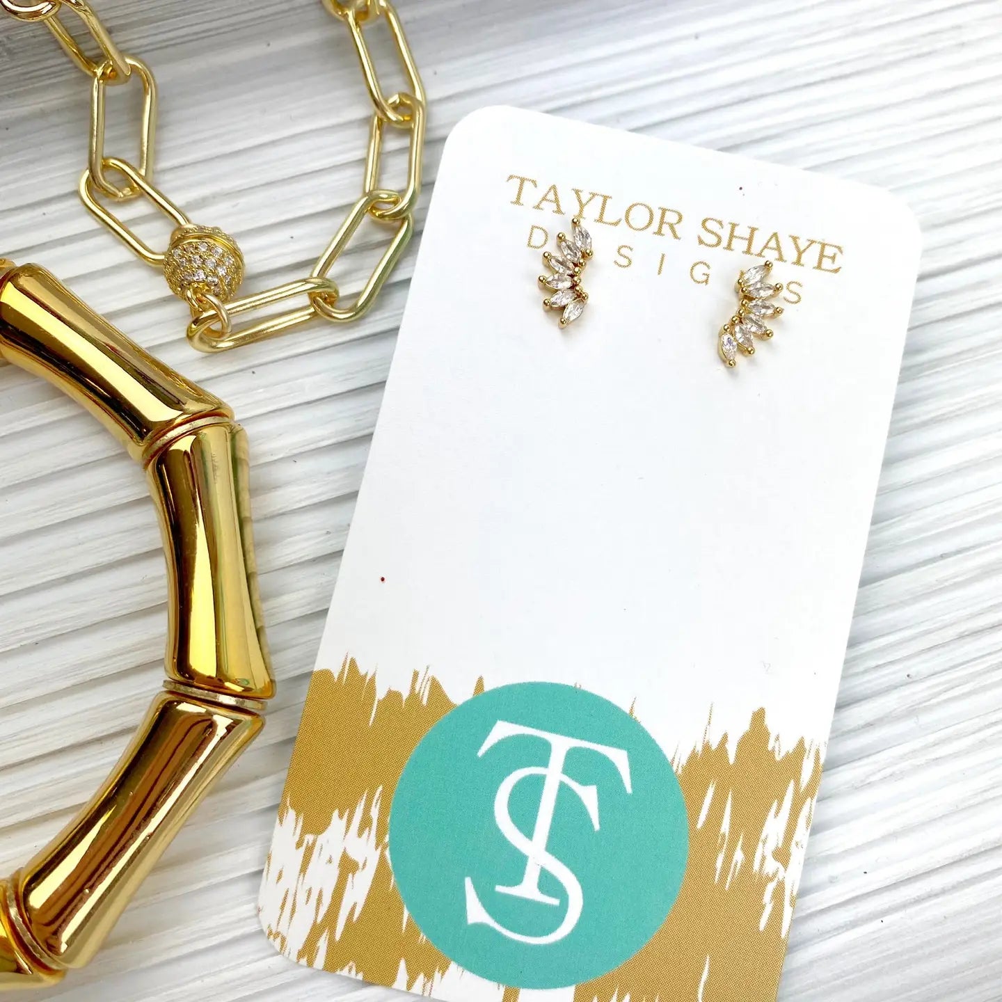 River Stud Earrings