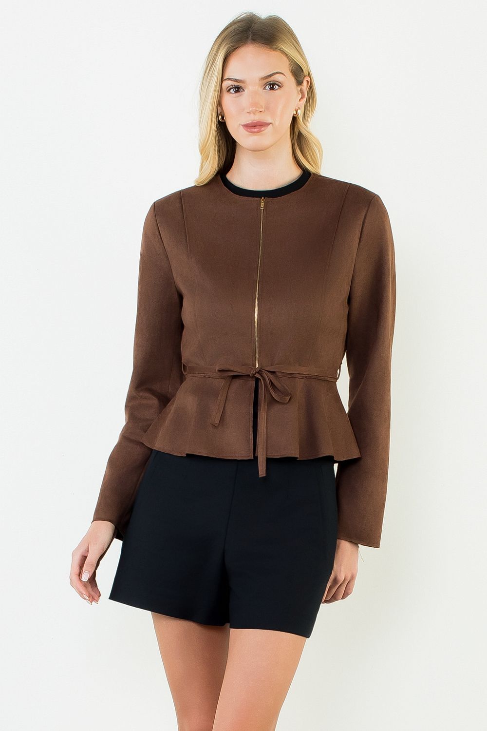 Mary Todd Suede Jacket