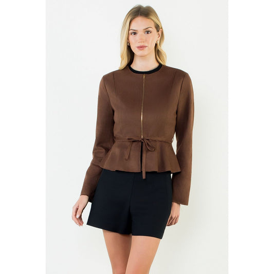 Mary Todd Suede Jacket