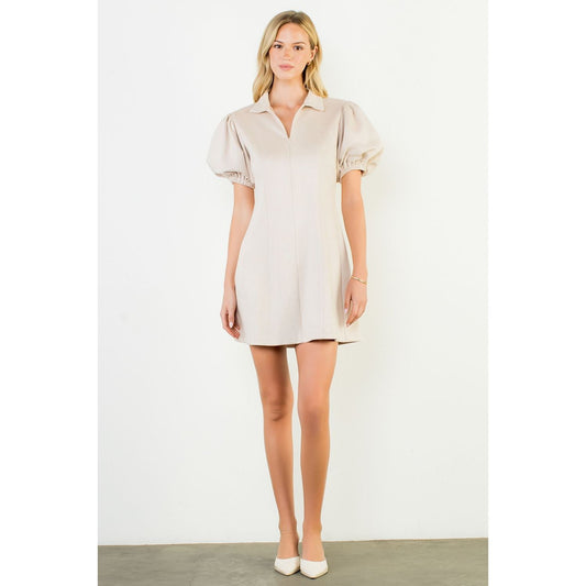 Julia Suede Dress