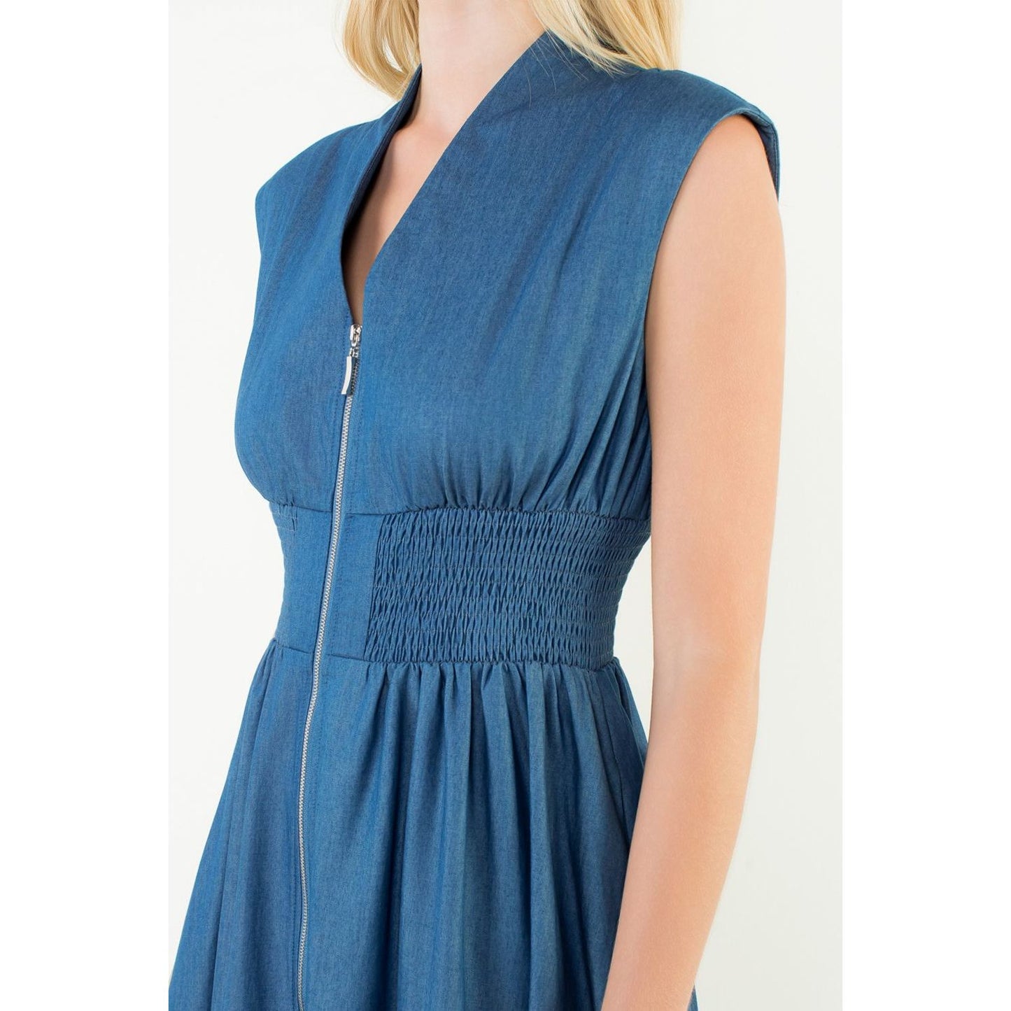 Kendall Denim Midi Dress