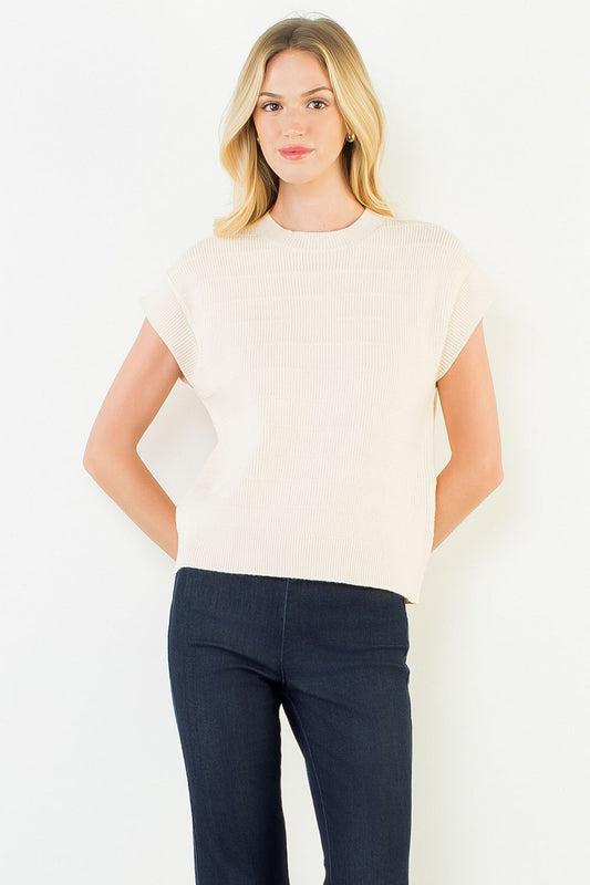 Kellie Knit Top (cream)