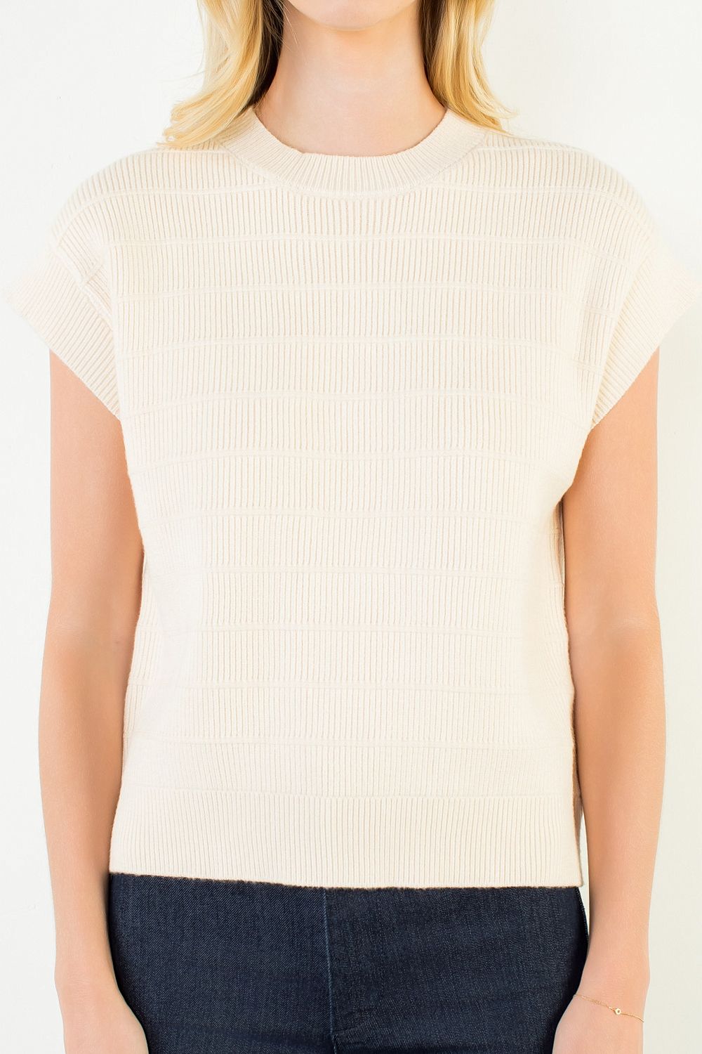 Kellie Knit Top (cream)