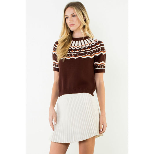 Autumn Knit Top