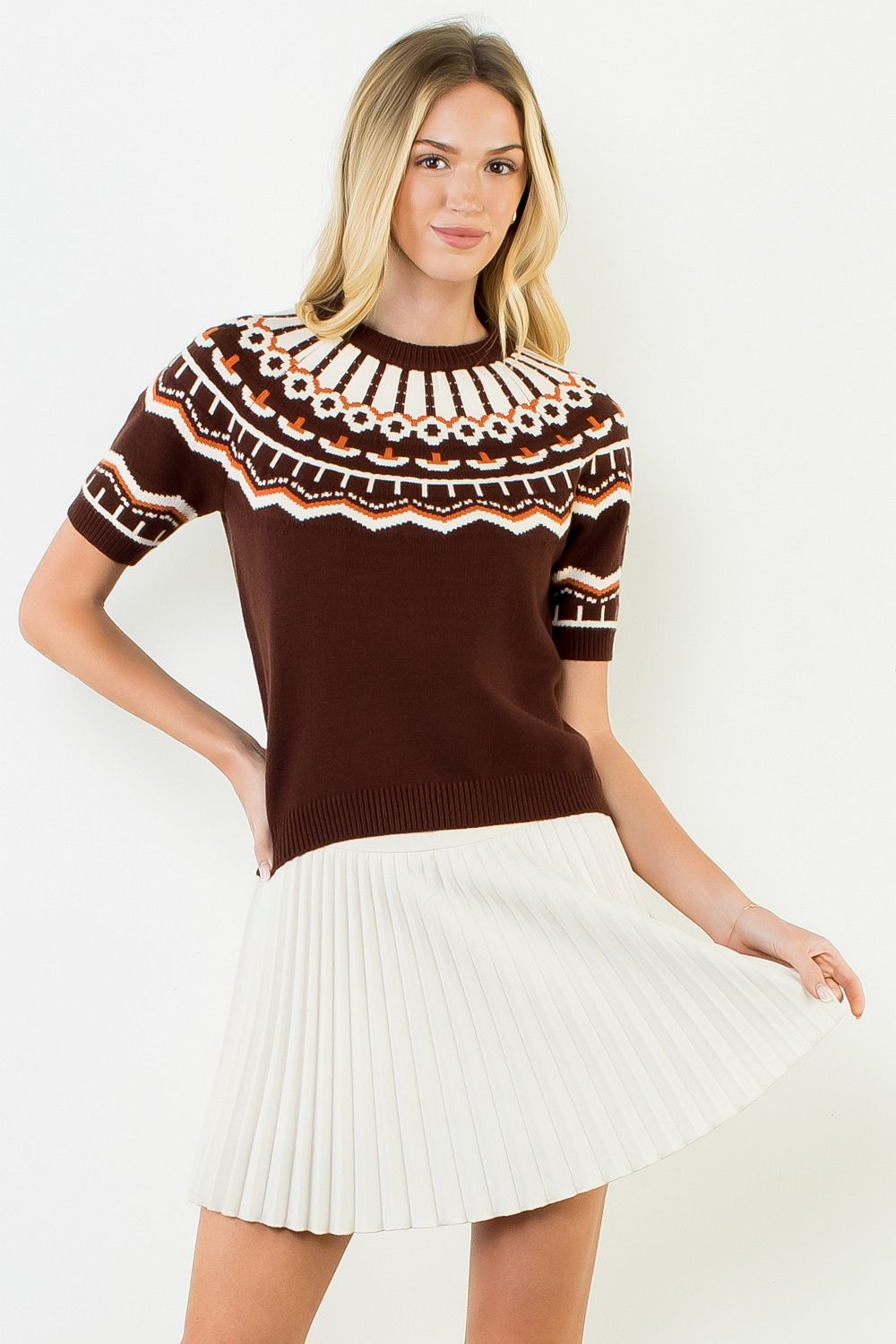 Autumn Knit Top